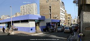 ORAN 2009 pano angle rue Kraft et rue Moncey 